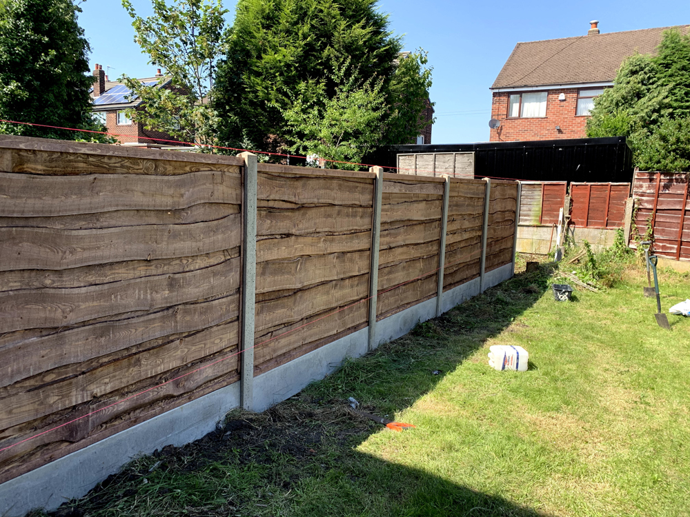 Fencing supplied & installed, This install was completed in 1 day