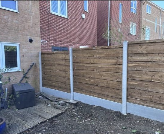 Another fencing project completed