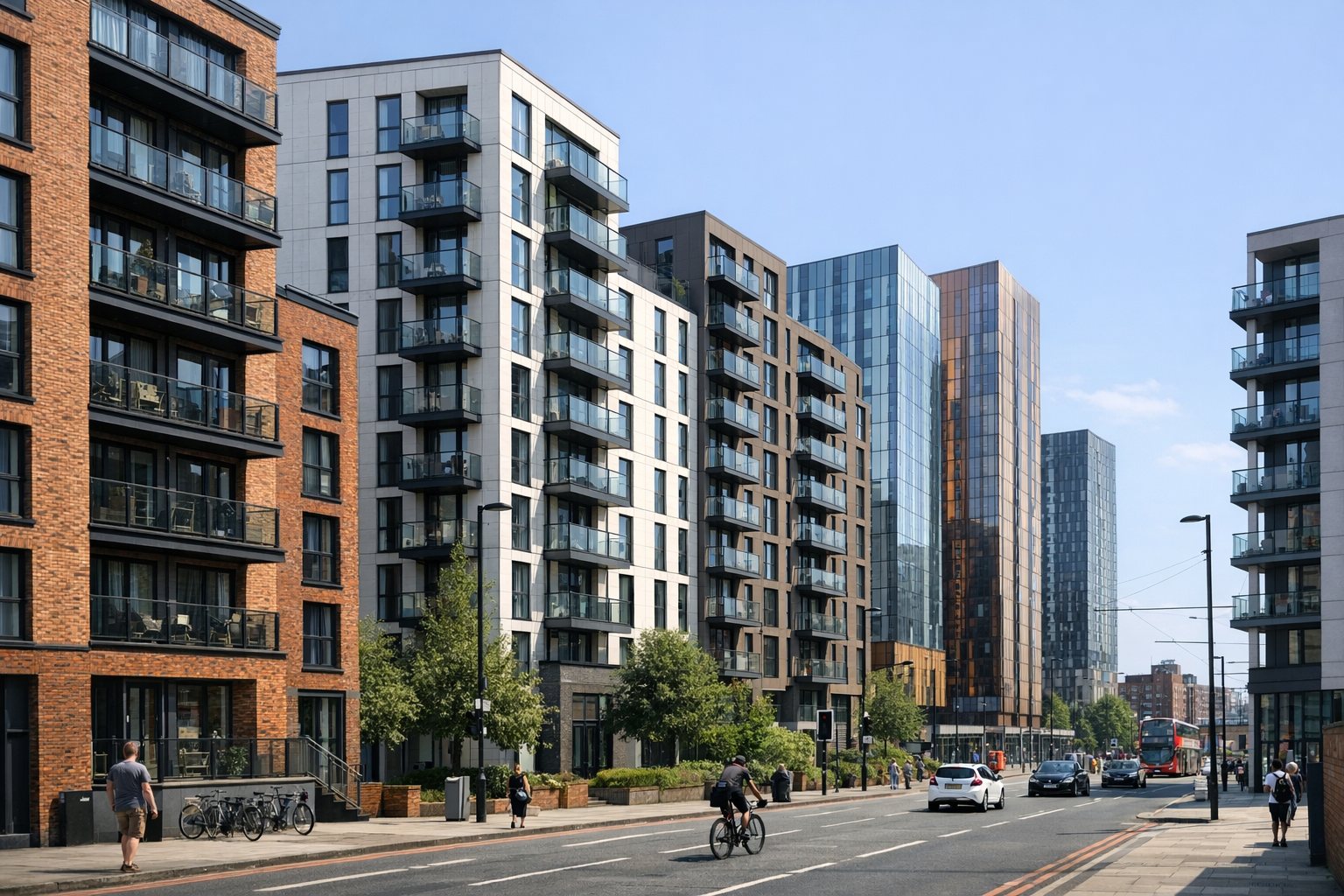 Manchester apartment buildings served by HotFix hot water cylinder specialists