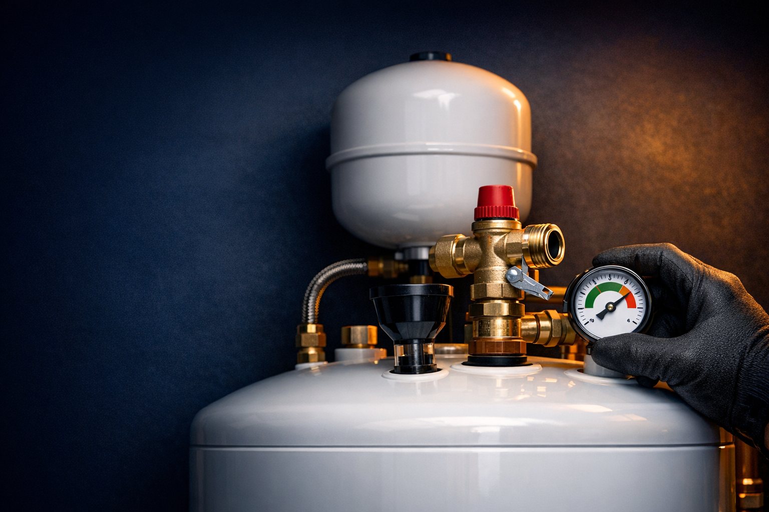 HotFix unvented cylinder servicing in a Manchester apartment